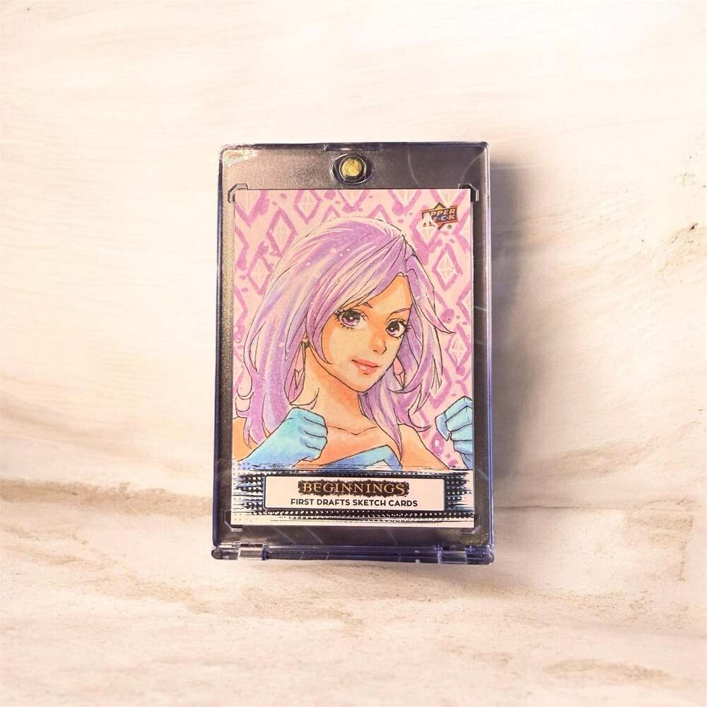 Upper Deck Marvel Beginnings Vol 2 Sr 2 Jewel 1/1 Sketch Card by Miki Okazaki